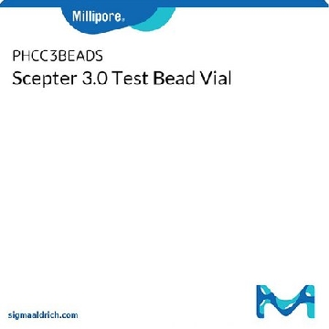 Scepter 3.0测试珠瓶，1EACH，PHCC3BEADS，密理博