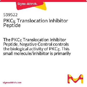 PKCε Translocation Inhibitor Peptide，5MG，539522-5MGCN，Sigma