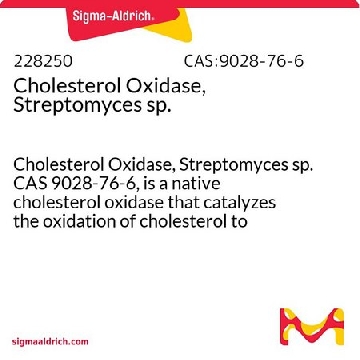 Cholesterol Oxidase, Streptomyces sp.，500U，228250-500UCN，Sigma