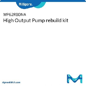 High Output Pump rebuild kit，1KIT，WP62RBDNA，密理博