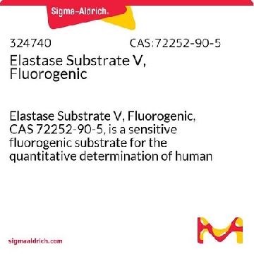 弹性蛋白酶底物 V，荧光发生法，25MG，324740-25MGCN，Sigma