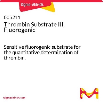 Thrombin Substrate III, Fluorogenic，25MG，605211-25MGCN，Sigma
