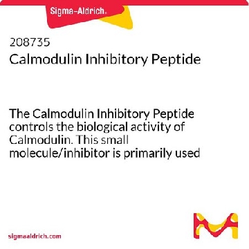 Calmodulin Inhibitory Peptide，500UG，208735-500UGCN，Sigma