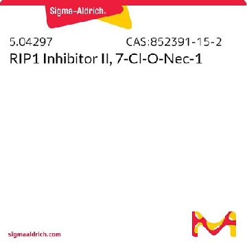 受体相互作用蛋白1(RIP1)抑制剂II，7-Cl-O-Nec-1，10MG，5042970001，Sigma