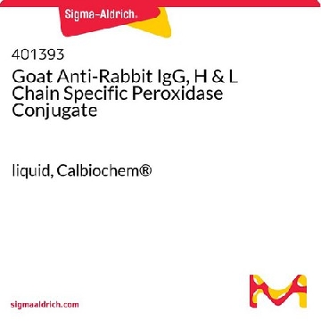 Goat Anti-Rabbit IgG, H & L Chain Specific Peroxidase Conjugate，2ML，401393-2MLCN，Sigma