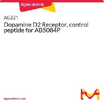 Dopamine D2 Receptor, control peptide for AB5084P，100UG，AG221，Sigma