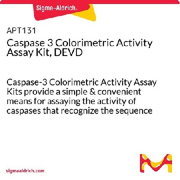 Caspase 3 Colorimetric Activity Assay Kit, DEVD，25ASSAYS，APT131，Sigma