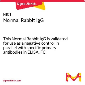 正常家兔IgG，100UG，NI01-100UGCN，Sigma