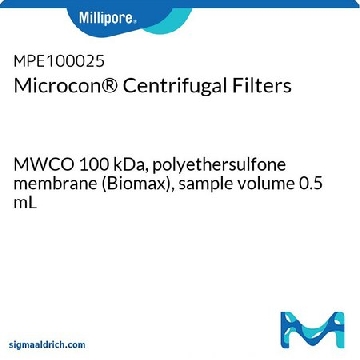 Microcon® 离心过滤器，25EA，MPE100025，密理博