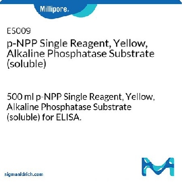 p-NPP单一试剂，黄色，碱性磷酸酶底物（可溶性），500ML，ES009-500ML，密理博