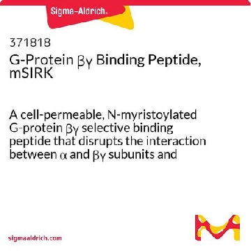 G蛋白βγ 结合肽，mSIRK，5MG，371818-5MGCN，Sigma