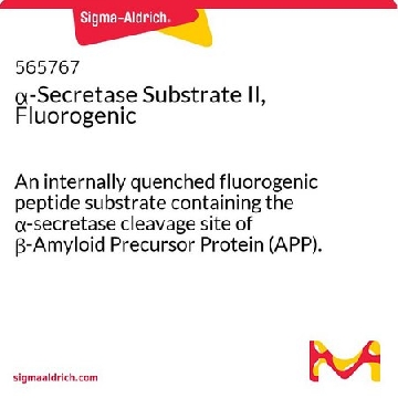 α-Secretase Substrate II, Fluorogenic，1MG，565767-1MGCN，Sigma