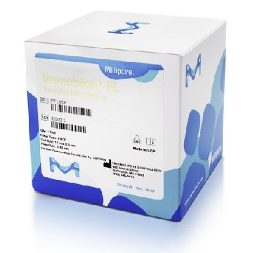 Immobilon®-FL PVDF, 0.45 m, 8.5 cm x 10 m卷，1EA，IPFL85R，密理博