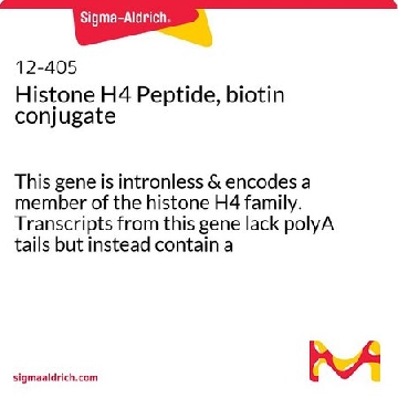 组蛋白H4多肽，生物素标记，100UG，12-405，Sigma