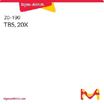 TBS, 20X，50ML，20-190，Sigma