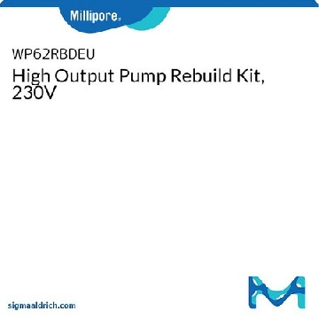 High Output Pump Rebuild Kit, 230V，，WP62RBDEU，密理博