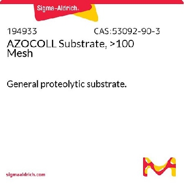 AZOCOLL底物，>100目，1G，194933-1GMCN，Sigma