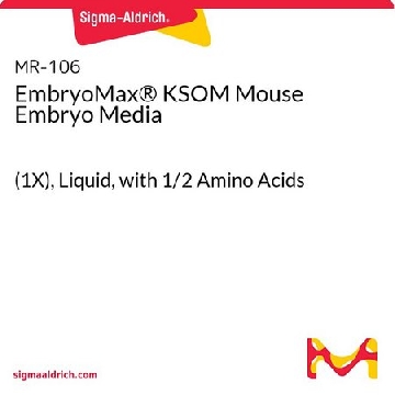 EmbryoMax® KSOM小鼠胚胎培养基，50ML，MR-106-D，Sigma