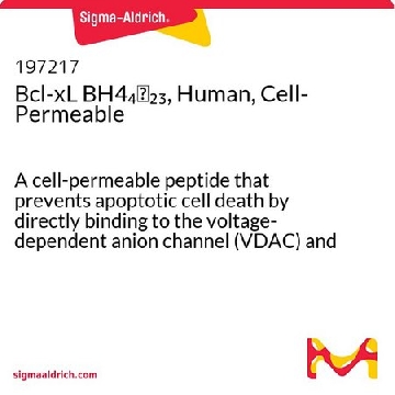 Bcl-xL BH4₄₋₂₃，人，细胞渗透性，1MG，197217-1MGCN，Sigma