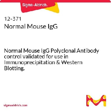 正常小鼠IgG，250UG，12-371，Sigma