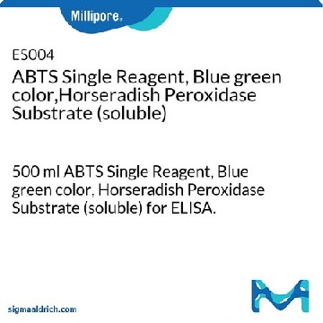 ABTS Single Reagent, Blue green color,Horseradish Peroxidase Substrate (soluble)，500ML，ES004-500ML，密理博