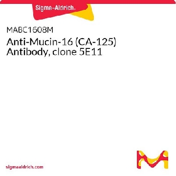 Anti-Mucin-16 (CA-125) Antibody, clone 5E11，100UG，MABC1608，Sigma