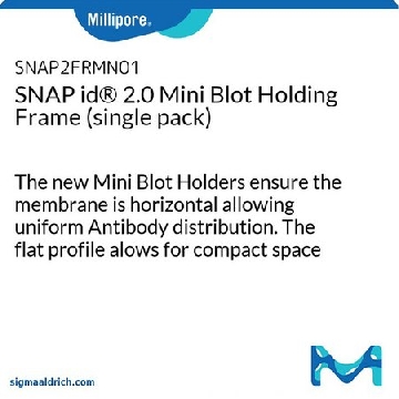 SNAP id® 2.0迷你印迹框（单包），1PKG，SNAP2FRMN01，密理博