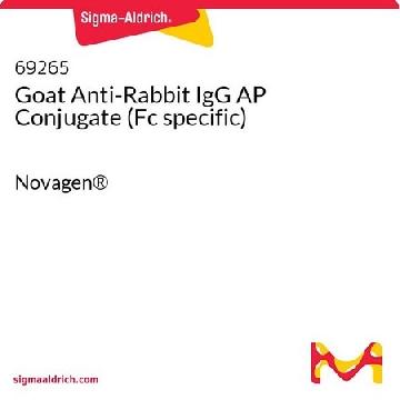 Goat Anti-Rabbit IgG AP Conjugate (Fc specific)，40UL，69265-3CN，Sigma
