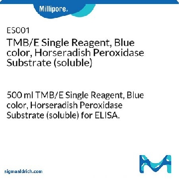 TMB/E单一试剂，蓝色，辣根过氧化物酶底物（可溶性），500ML，ES001-500ML，密理博