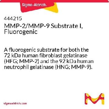 MMP-2/MMP-9 Substrate I, Fluorogenic，5MG，444215-5MGCN，Sigma