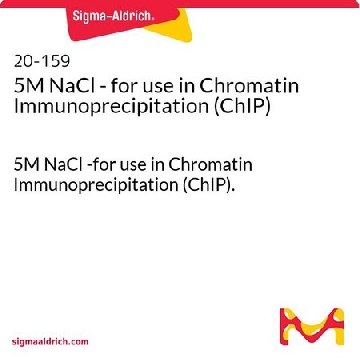 5M NaCl - for use in Chromatin Immunoprecipitation (ChIP)，500UL，20-159，Sigma