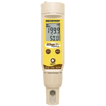 防水型ECTestr11+ 测试笔带ATC & 温度显示 (0 - 200.0 µS/cm；0-2000µS/cm；0-20.00mS/cm)，ECTEST11PLS，奥立龙，Orion