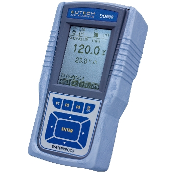 防水 CyberScan DO 600 溶氧仪 (背光) 带 8m电缆电极 ECDOHANDYNEW, DAS软件和便携式成套工具箱，ECDOWP60042K，奥立龙，Orion