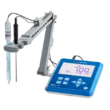 Eutech PH 1710 pH/mV 台式测量仪易清洗套装，包含支架、EBPH171000电源，EC620130玻璃双液接pH电极，ECFC7352901B温度电极，20包ECBU4710R缓冲液，ECRE005存储液480mL，EBPH171004，奥立龙