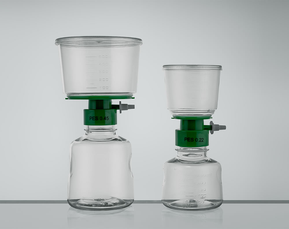 500ml 真空过滤系统，500mL/500mL, 0.22μm，Nylon，12/箱，VFSNY-500-022，铂杰