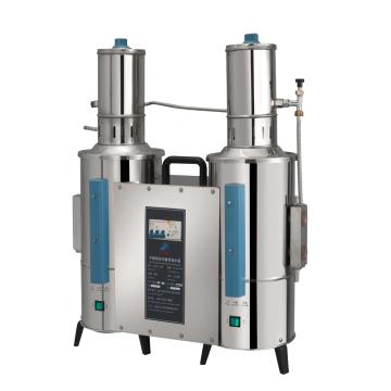 不锈钢电热重蒸馏水器，10升/时，断水自控，申安，ZLSC-10